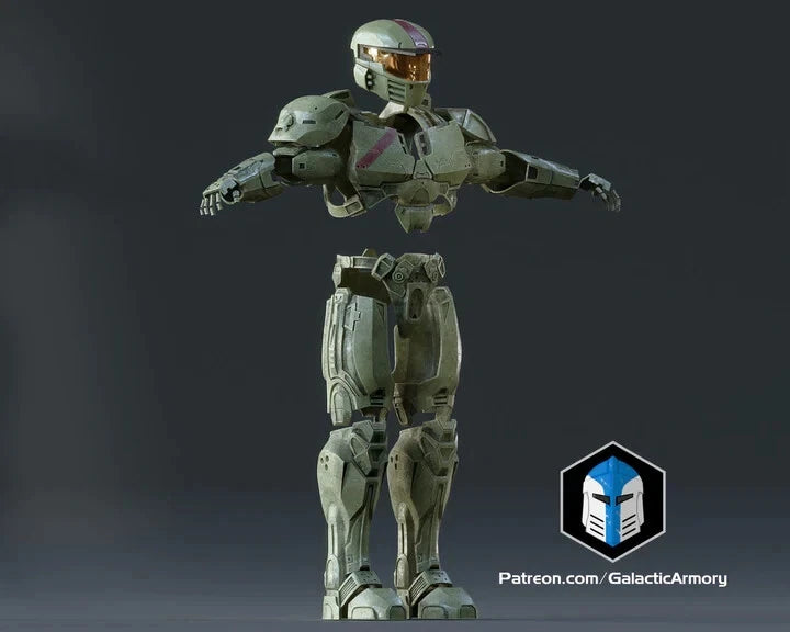 Halo Master Chief Mark 4 Spartan Armor 1/6 Scale Resin 3d printed Armor Kit