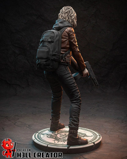 Leon Kennedy & Grace Ashcroft Resident Evil RE9 Requiem Resin 3d printed DIY model kit
