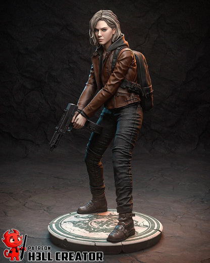 Leon Kennedy & Grace Ashcroft Resident Evil RE9 Requiem Resin 3d printed DIY model kit