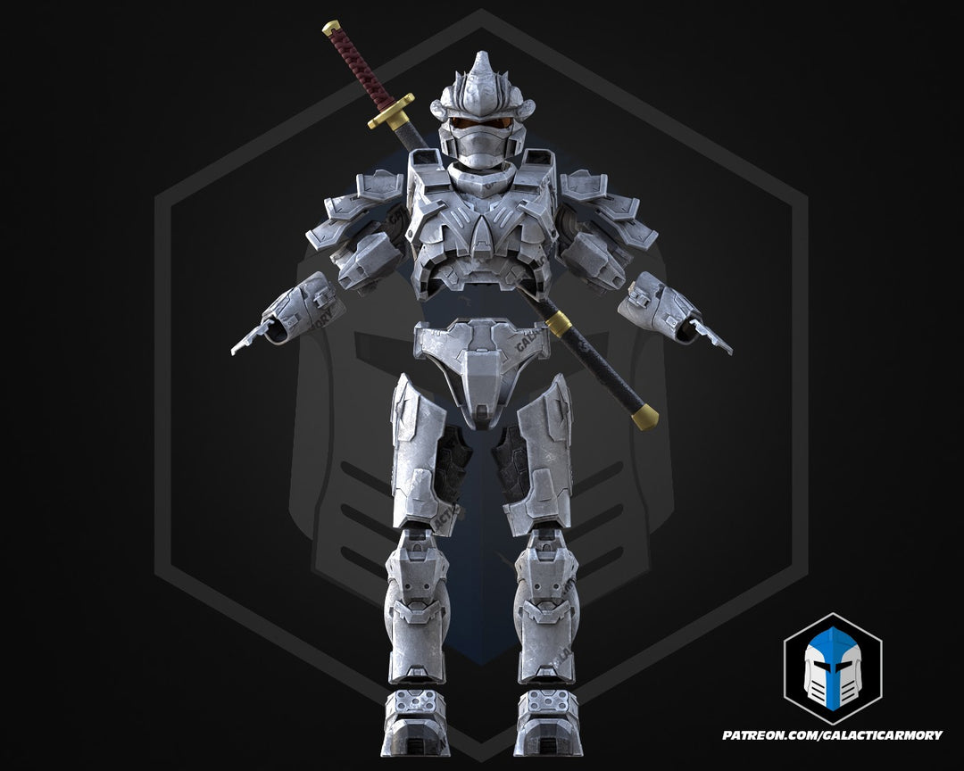 Hayabusa Halo 3 Armor Kit Resin 3d printed DIY model kit UNPAINTED