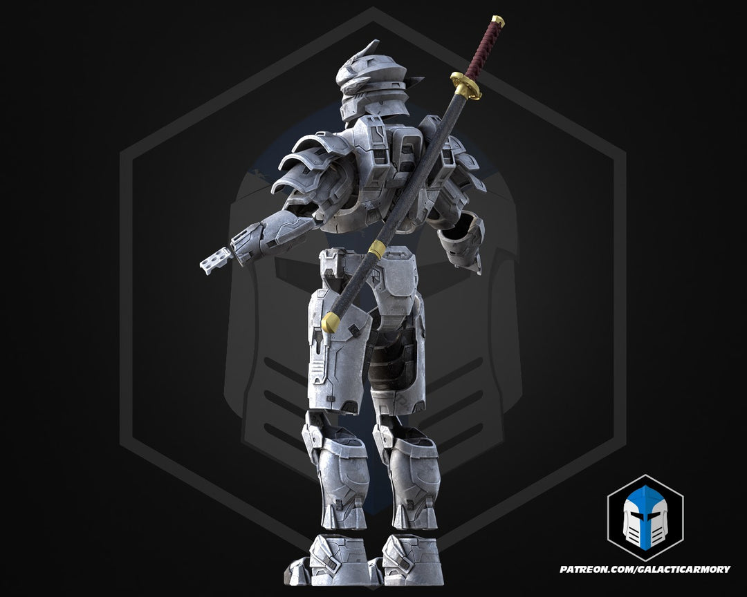 Hayabusa Halo 3 Armor Kit Resin 3d printed DIY model kit UNPAINTED