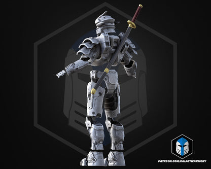 Hayabusa Halo 3 Armor Kit Resin 3d printed DIY model kit UNPAINTED