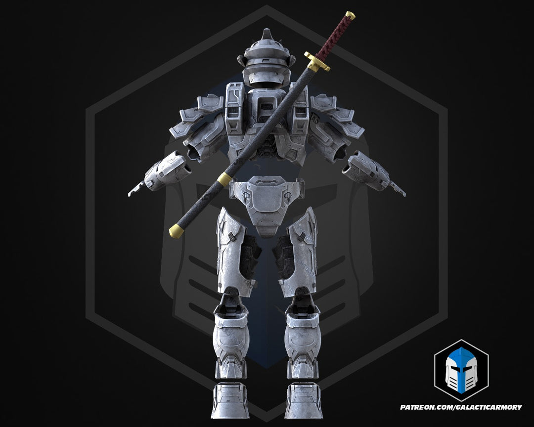 Hayabusa Halo 3 Armor Kit Resin 3d printed DIY model kit UNPAINTED