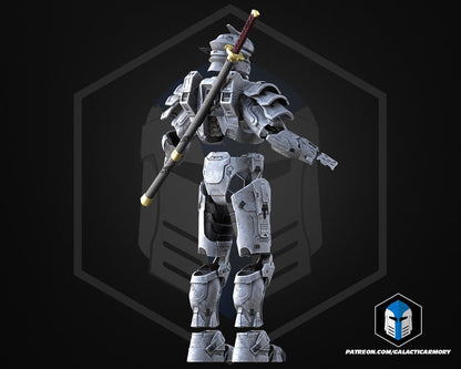 Hayabusa Halo 3 Armor Kit Resin 3d printed DIY model kit UNPAINTED