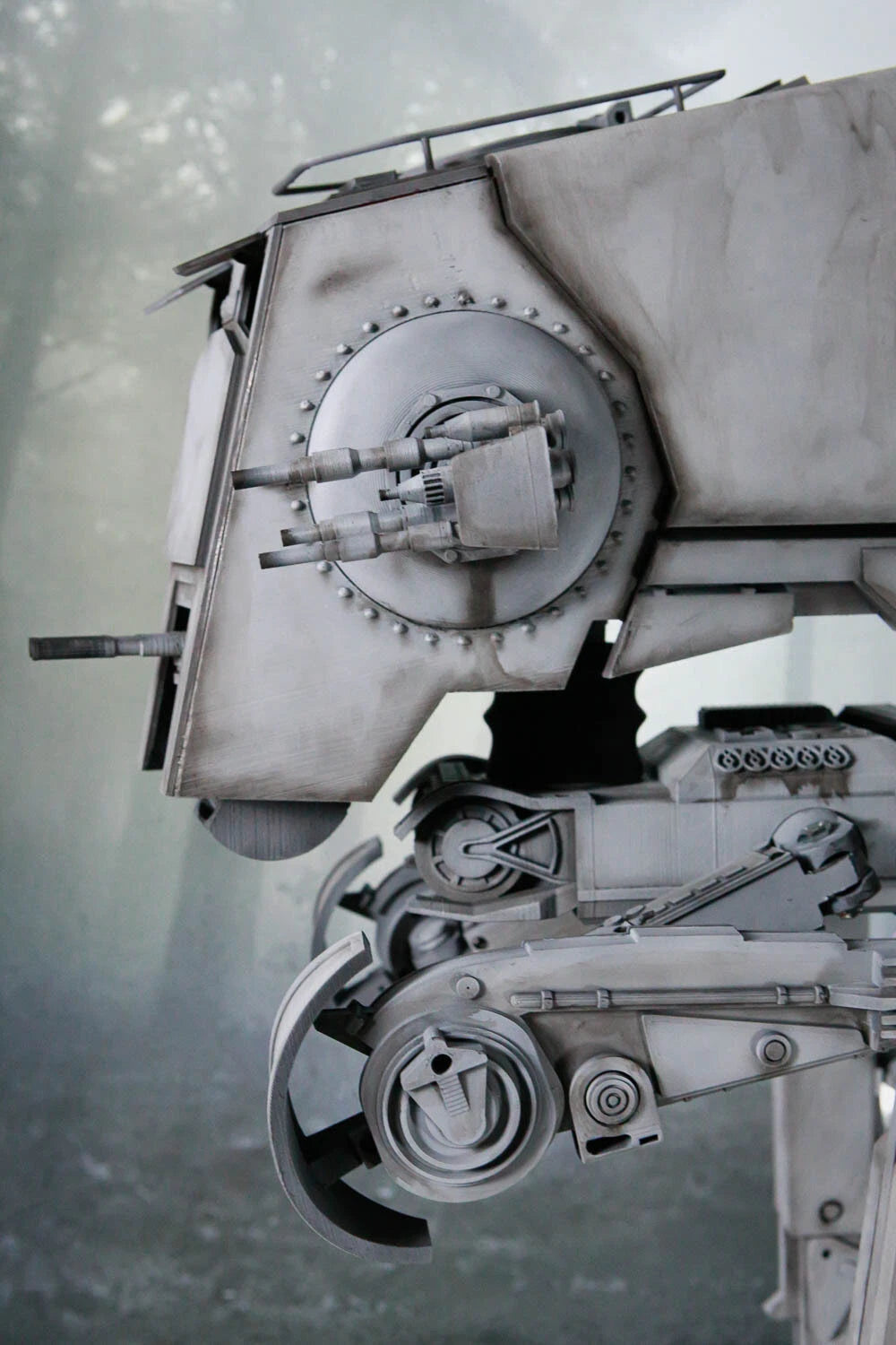 Articulating AT-ST 1:12 Scale Star Wars Black Series Filament 3d Printed DIY Kit