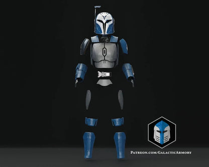Bo Katan Mandalorian Beskar Armor Star Wars 1/6 Scale Resin 3d printed Armor Kit