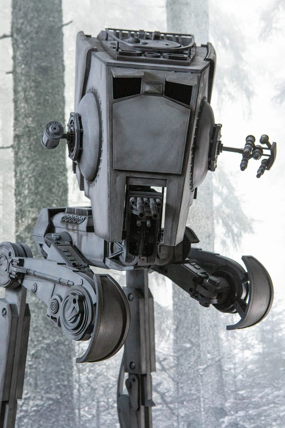 Articulating AT-ST 1:12 Scale Star Wars Black Series Filament 3d Printed DIY Kit