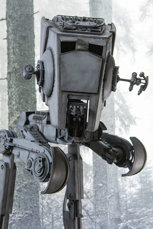 Articulating AT-ST 1:12 Scale Star Wars Black Series Filament 3d Printed DIY Kit
