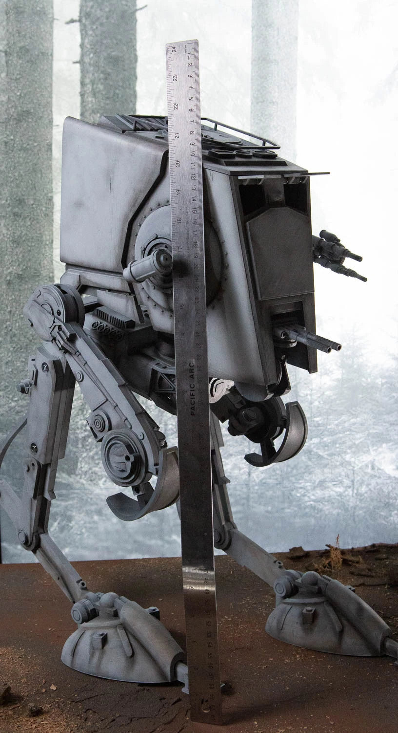 Articulating AT-ST 1:12 Scale Star Wars Black Series Filament 3d Printed DIY Kit