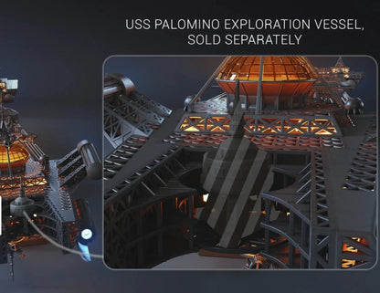 USS Cygnus "The Black Hole" Space Ship Resin 3d printed DIY model