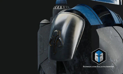 Bo Katan Mandalorian Beskar Armor Star Wars 1/6 Scale Resin 3d printed Armor Kit