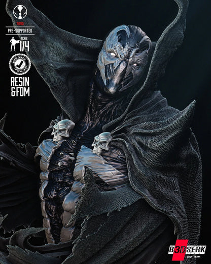 Spawn DC Bust Resin 3d printed DIY model kit unpainted