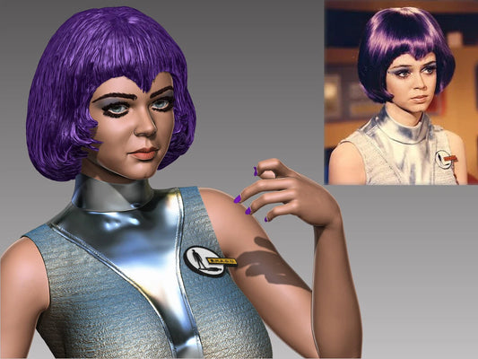 Lt. Gay Ellis (Gabrielle Drake) from UFO 1970 Figure Resin printed DIY model kit