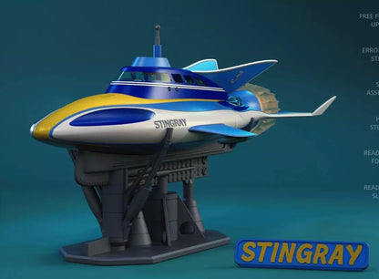 Stingray 1964 Submarine Resin 3d printed DIY model kit Unpainted