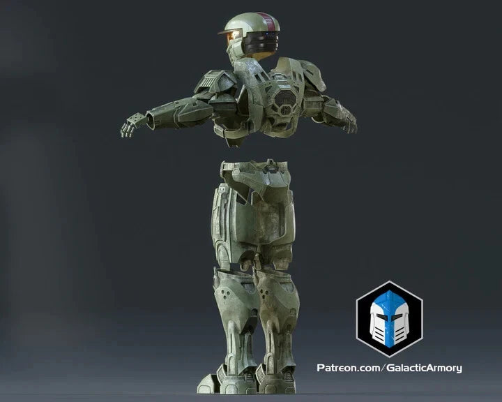 Halo Master Chief Mark 4 Spartan Armor 1/6 Scale Resin 3d printed Armor Kit