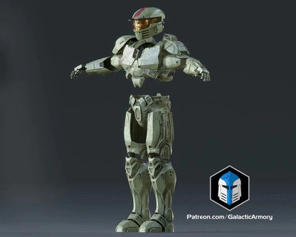 Halo Master Chief Mark 4 Spartan Armor 1/6 Scale Resin 3d printed Armor Kit
