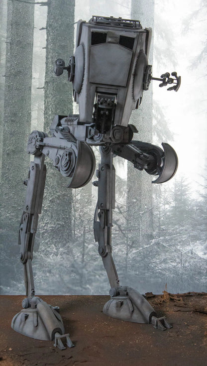 Articulating AT-ST 1:12 Scale Star Wars Black Series Filament 3d Printed DIY Kit