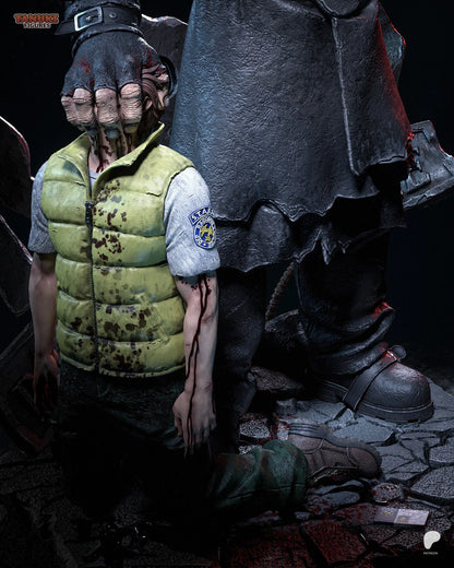Original Nemesis Resident Evil 3 PS1 Era diorama - Resin 3d printed DIY model kit